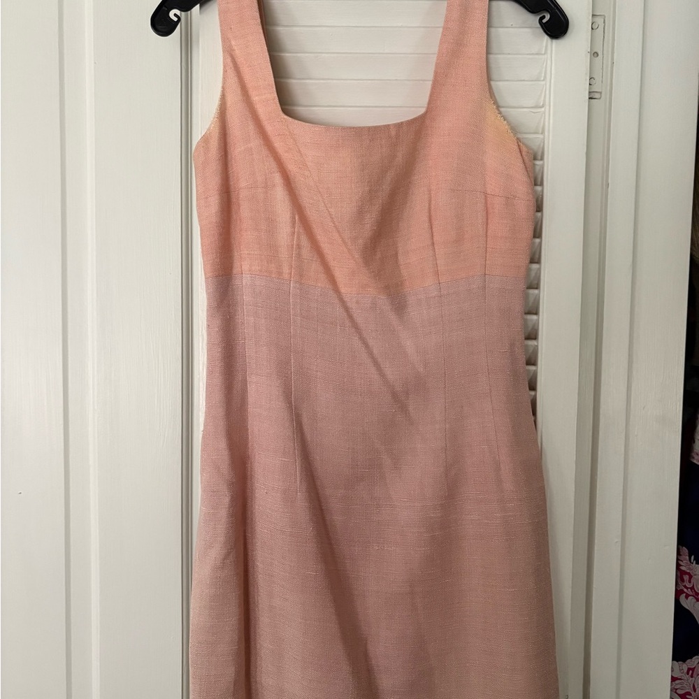 Two tone mini dress.